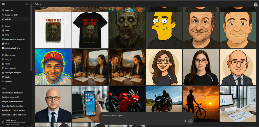 Guia para iniciantes no Chat GPT - galeria de imagens