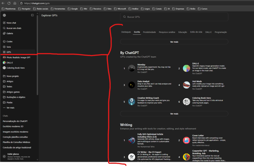 Guia para iniciantes no Chat GPT - gpts